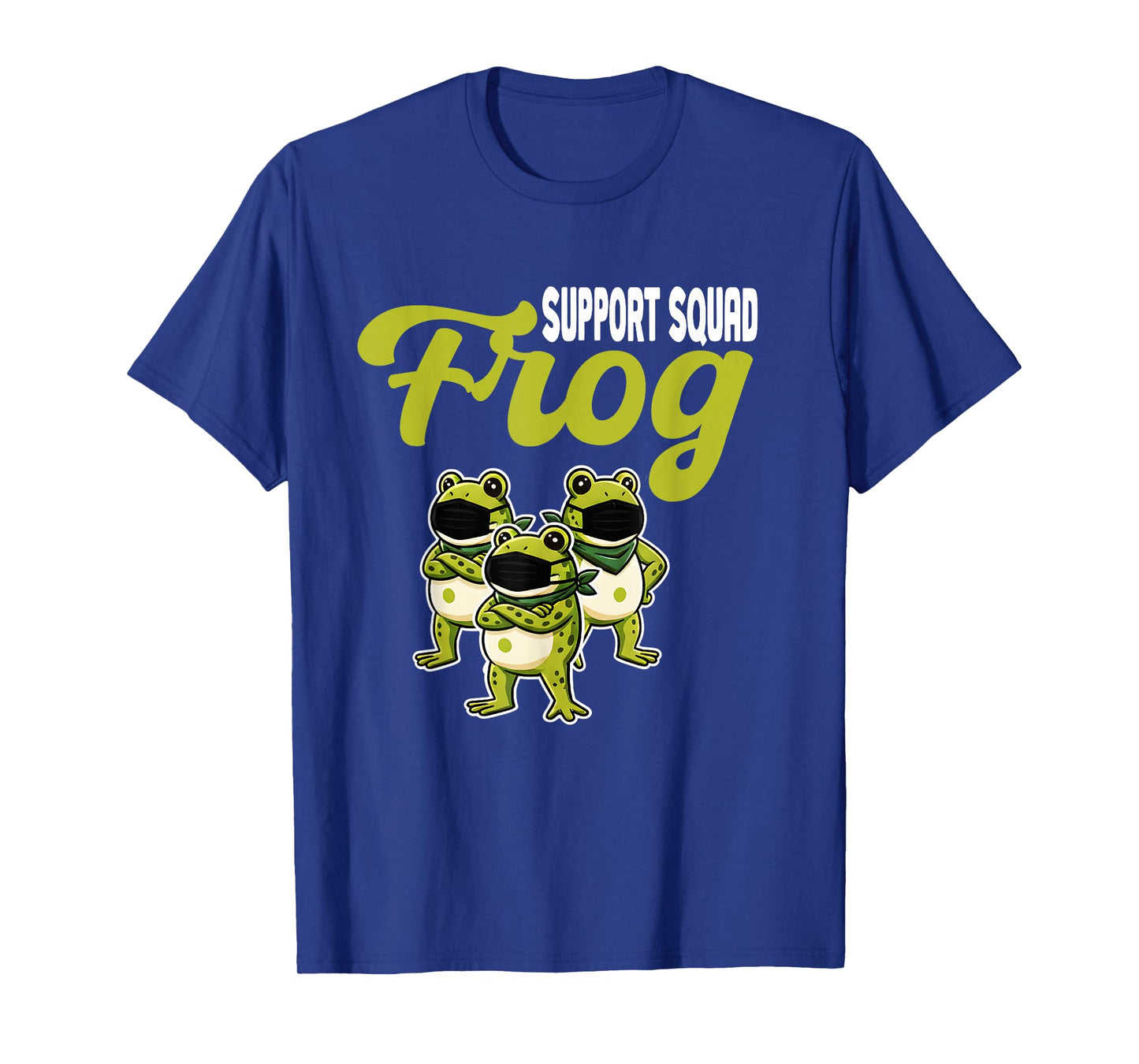 Frog Support Squad Frogs Together Strong Retro Portland T-Shirt