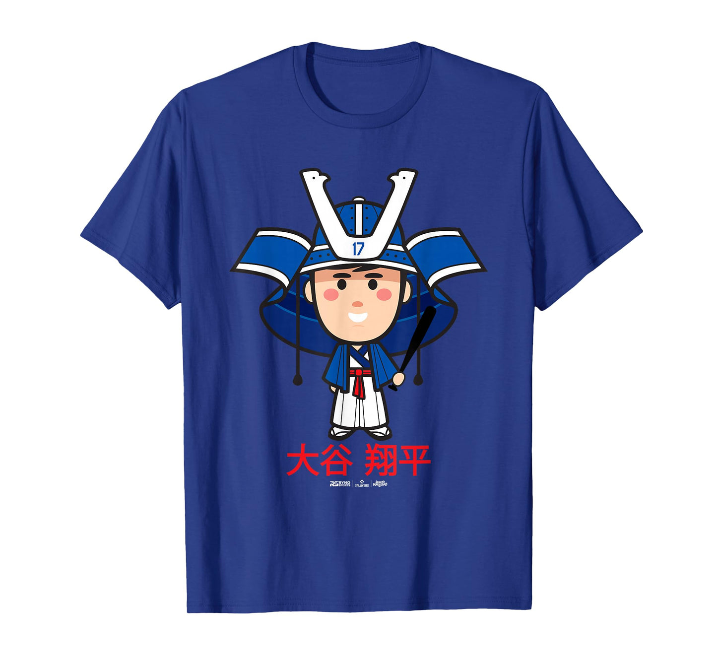 Shohei Ohtani Los Angeles Baseball Samurai (Japanese) MLBPA T-Shirt