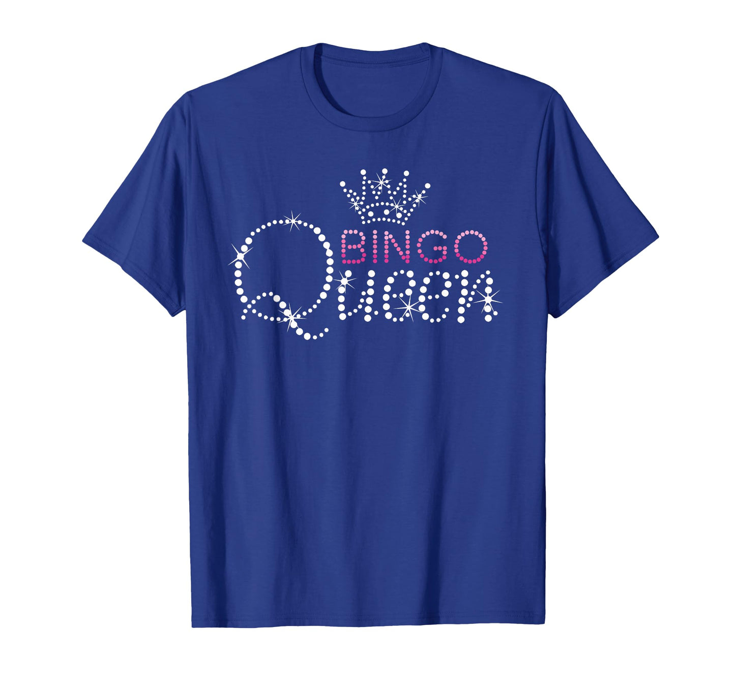Cute Bingo Kiss Clubz Bingo Queen Bingo Player Funny Women's T-Shirt, Black, Small, Short Sleeve, Classic Fit