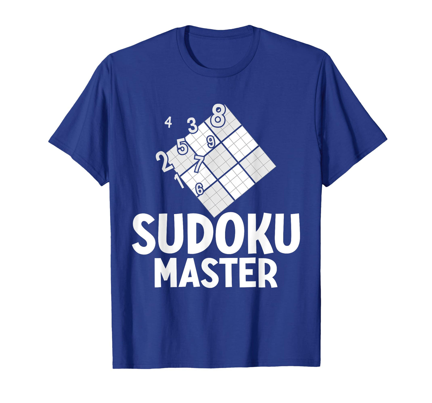 Sudoku Master Funny Tabletop Number Games Quiz Sudoku Lovers T-Shirt