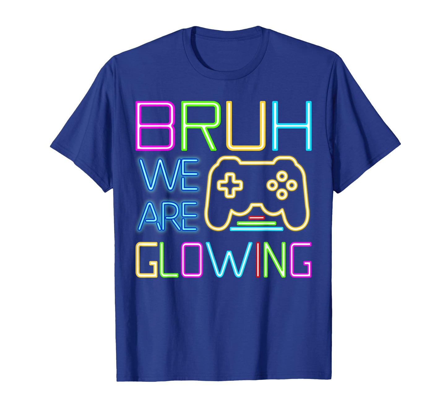 Bruh We Are Glowing In My Glowing Era Hello Summer Vacation T-Shirt
