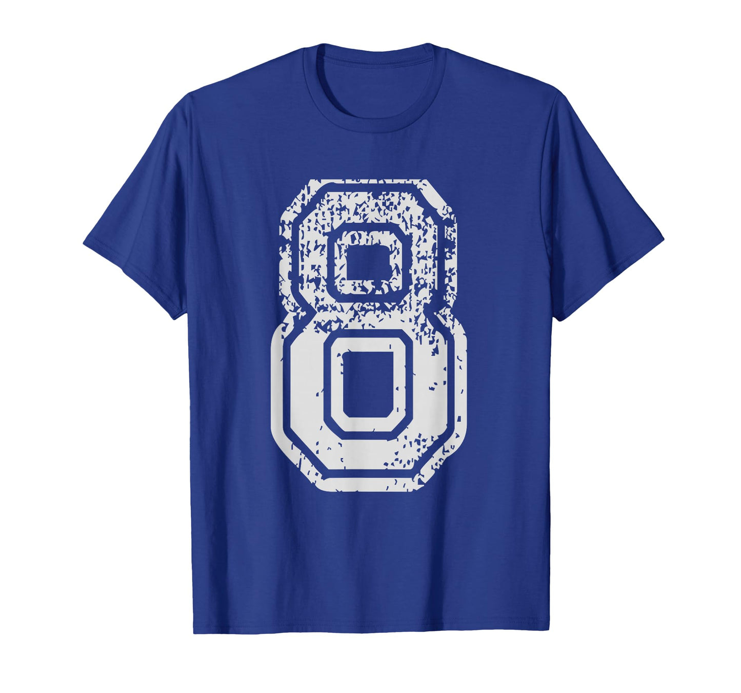 Team Jersey Uniforms Number 8 Eight School Sports Birthdays T-Shirt