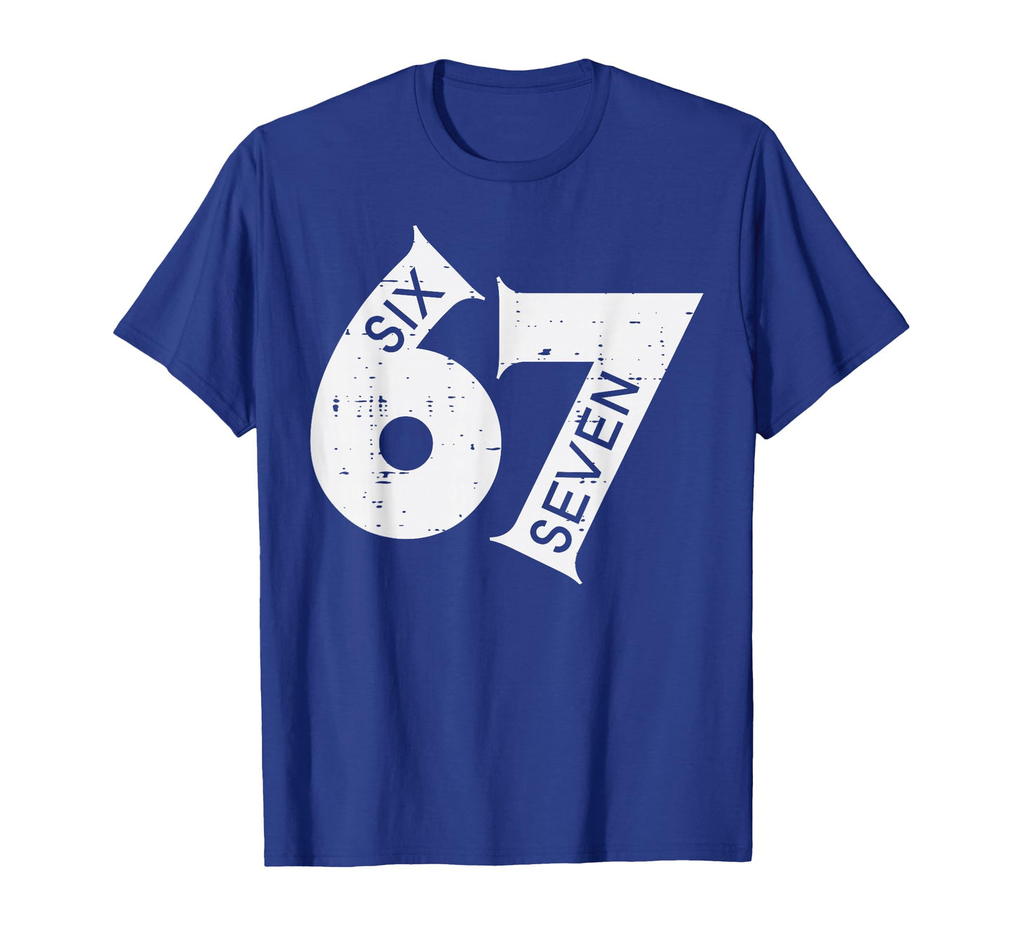 67 Meme Six Seven Number 6 7 On It Costume Boys Youth Kids T-Shirt