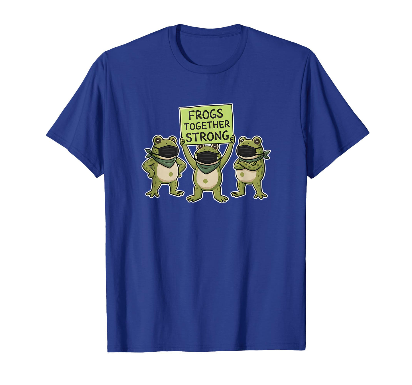 Retro Portland FrogTogether Strong Design T-Shirt