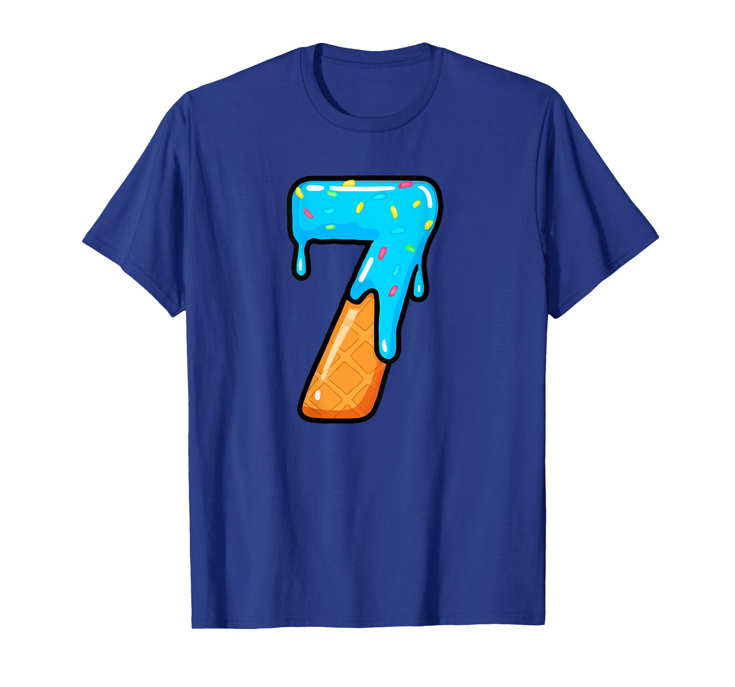 67 Ice Cream Drip Meme 6 7 Hallowee Costume Couple (On Back) T-Shirt