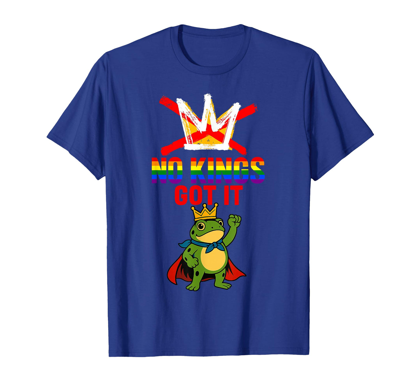 We The People No Kings Patriotic Frog No Kings in America T-Shirt