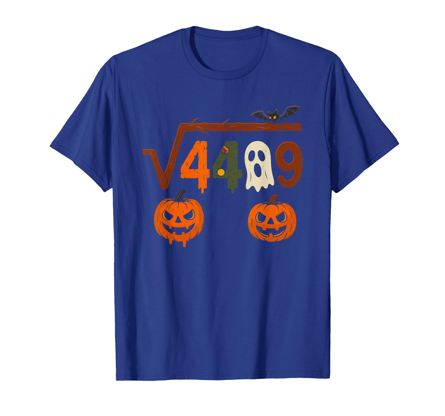 Square Root of 4489 Haunted Halloween Meme Slang 67 6 7 6-7 T-Shirt