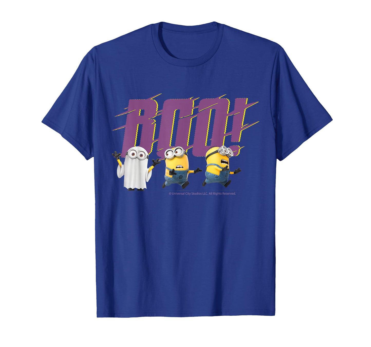 Boo Minions Halloween Merch Designs Celebration Fun T-Shirt