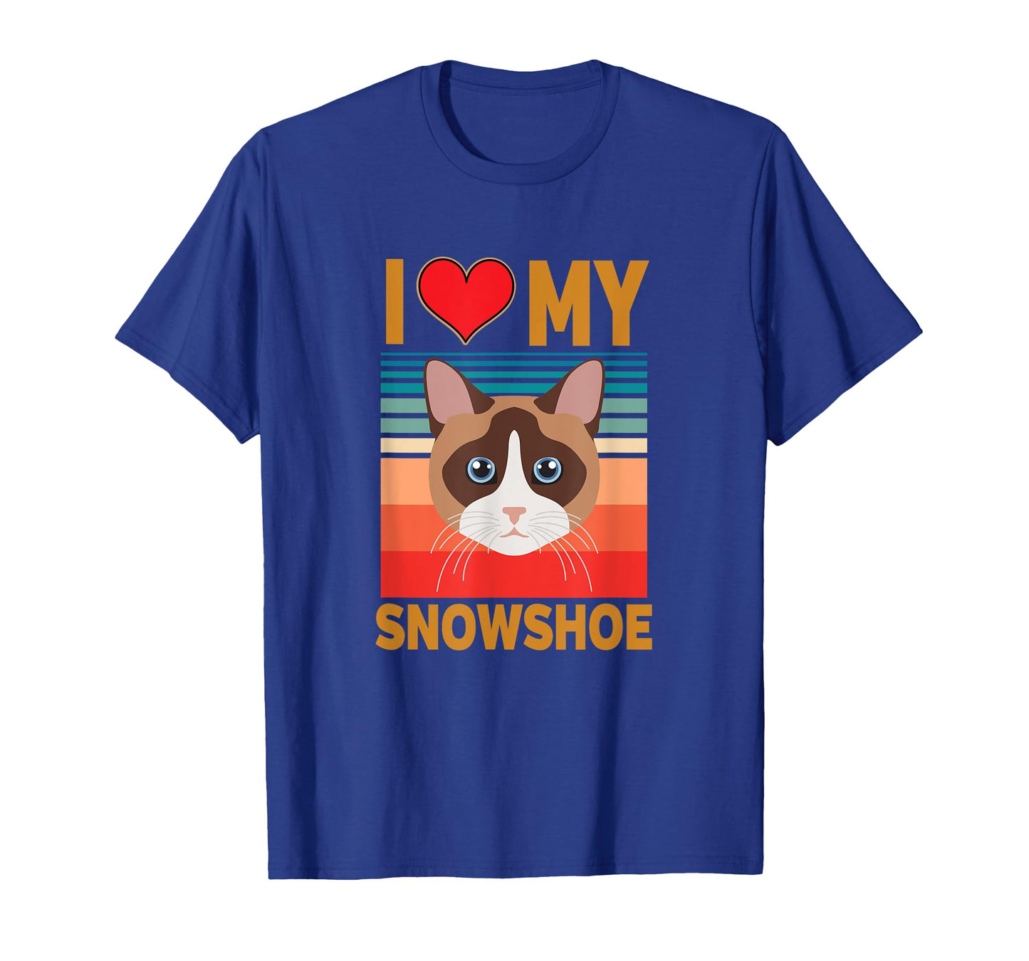 Snowshoe Siamese Cat T-Shirt