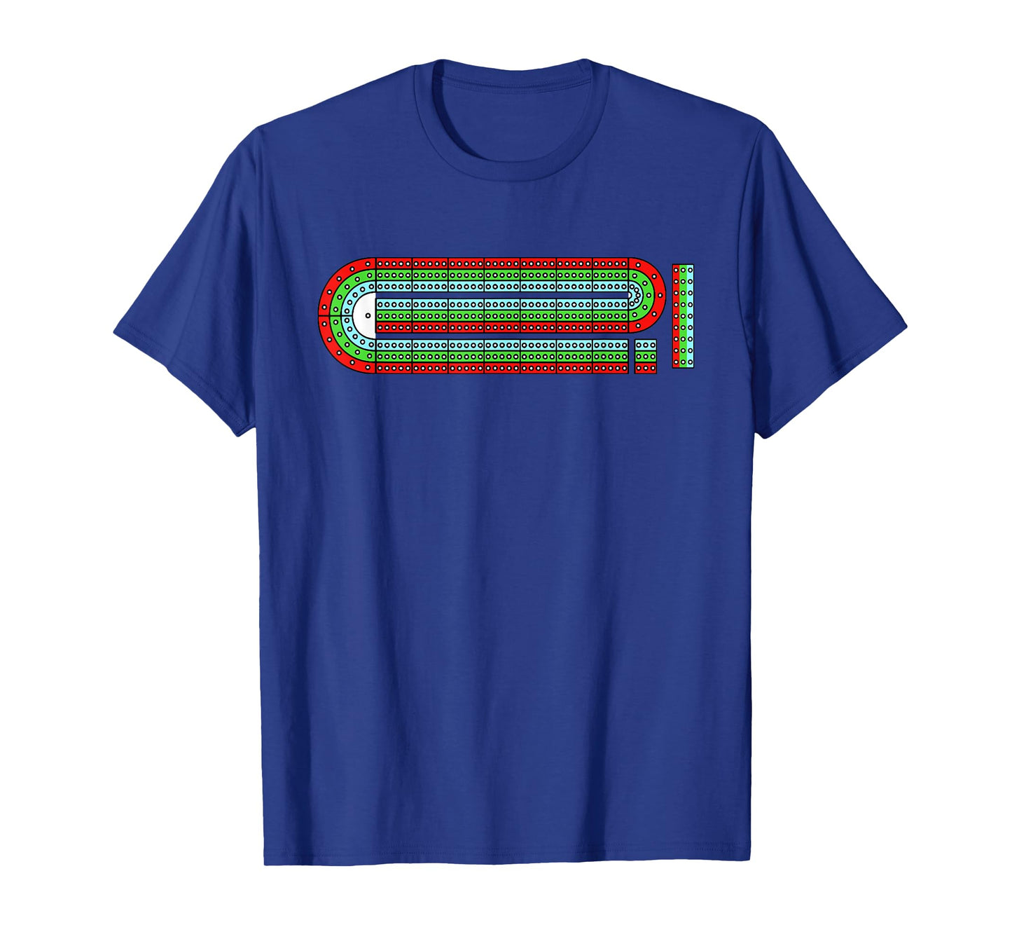 Cribbage Board Art For Men Women Card Game Cribbage Player T-Shirt
