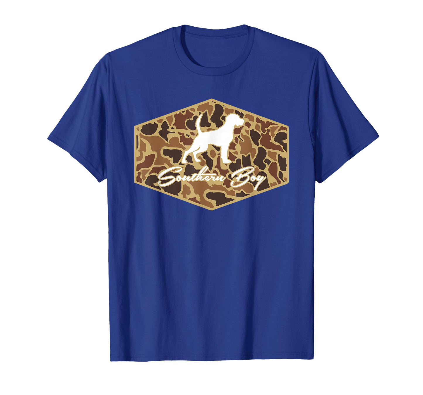 Southern Boy Camouflage Hunting Dog Hello Hunting Season T-Shirt
