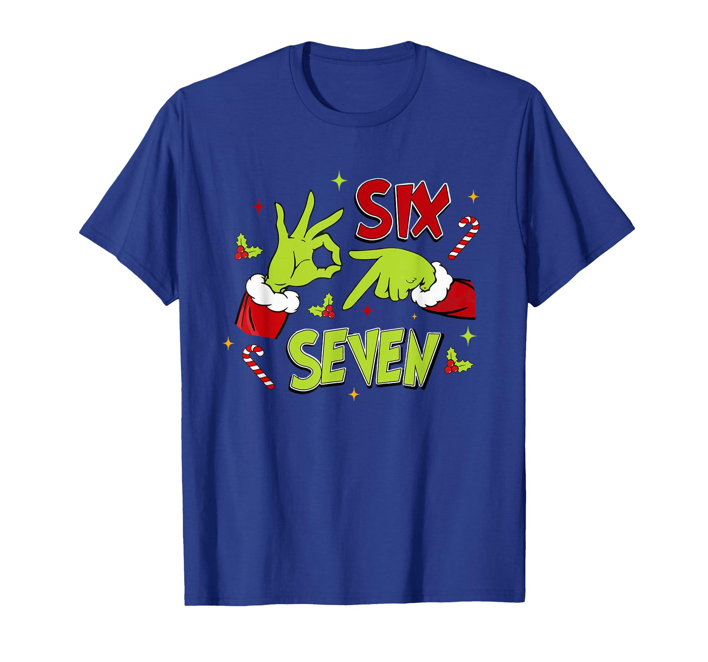 67 Meme Humor 6-7 Funny Six Seven Christmas T-Shirt