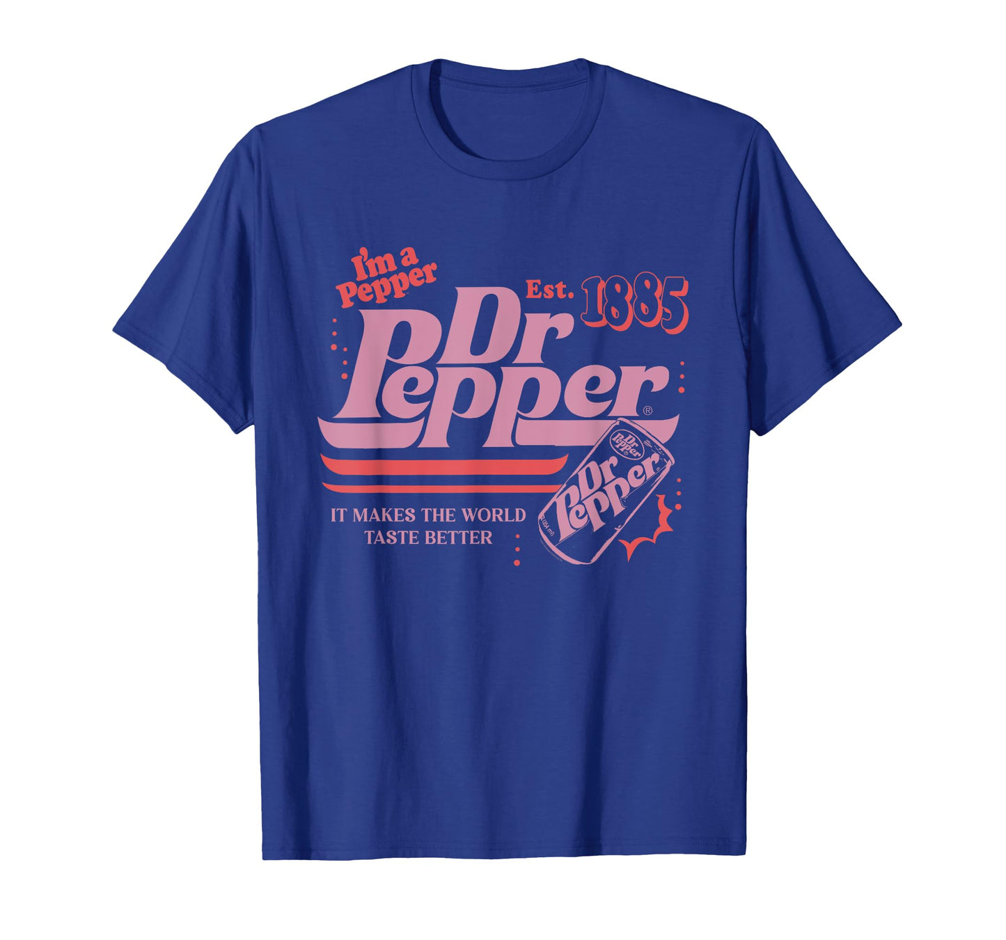 Dr. Pepper Retro Pop Makes The World Taste Better T-Shirt