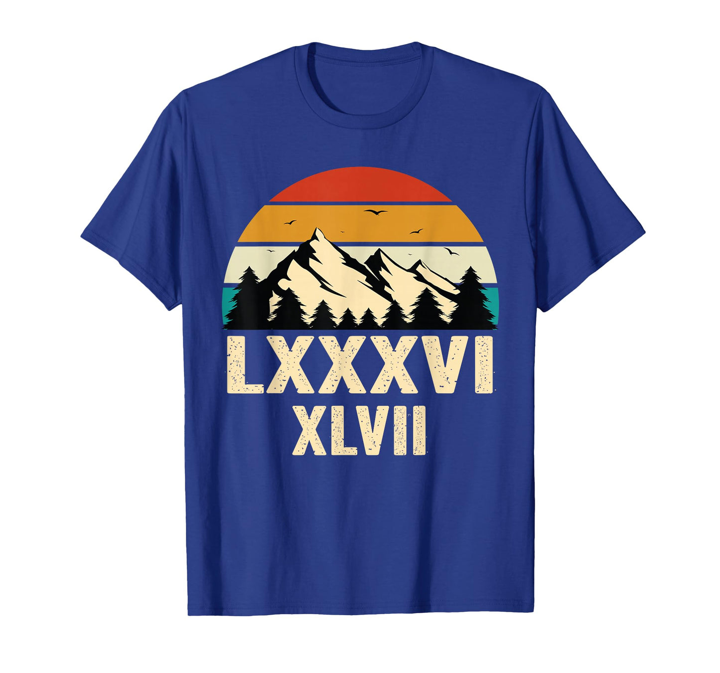 86 47 Roman Numerals LXXXVI XLVII 8647 Anti Trump T-Shirt