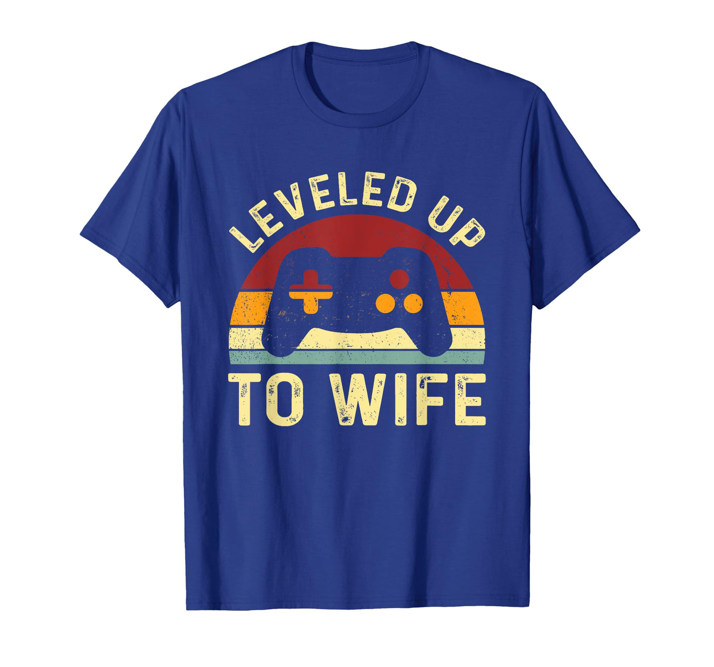 Leveled up To Wife - Newlywed Bride - Just Married Couple T-Shirt
