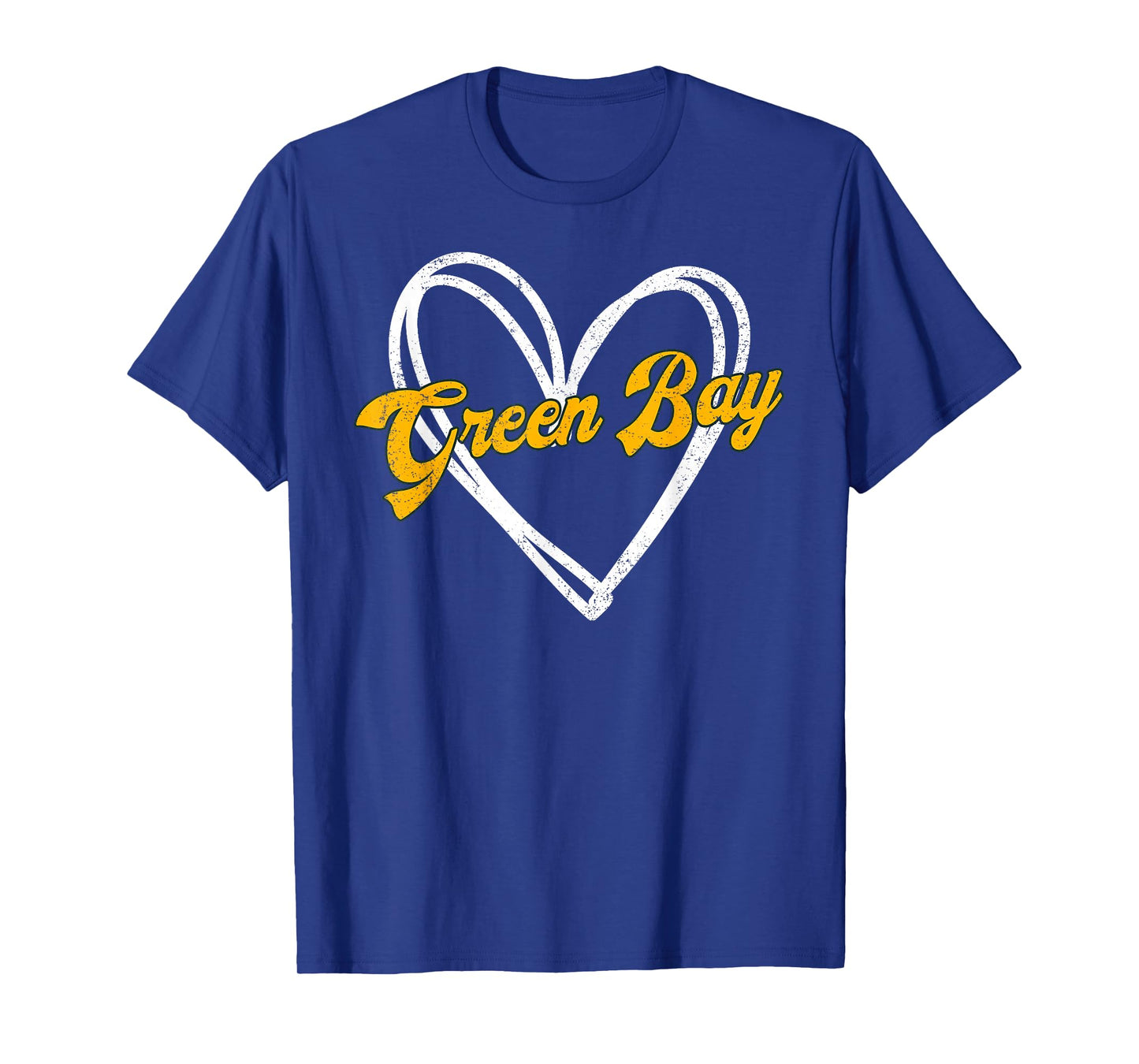 Green Bay Heart Women Girl Kid T-Shirt