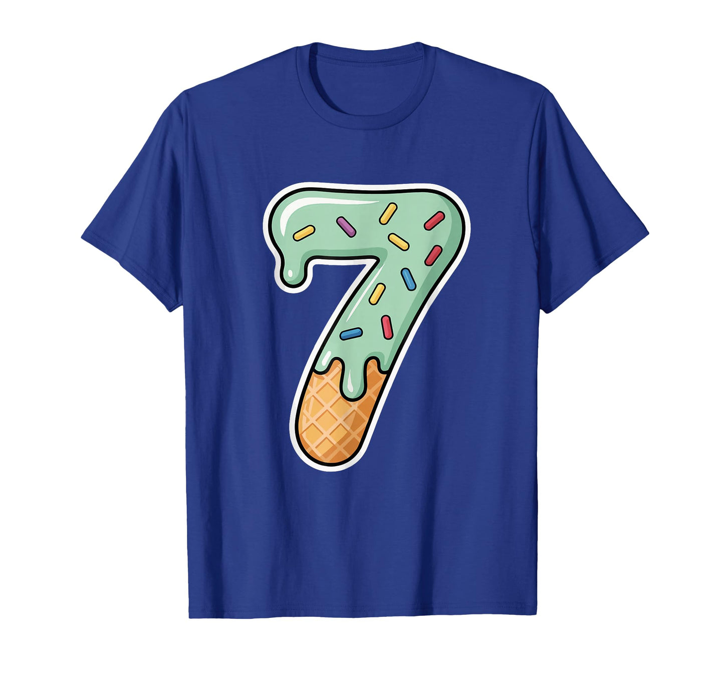 67 Ice Cream Drip Meme Six Seven Gen Alpha Slang T-Shirt