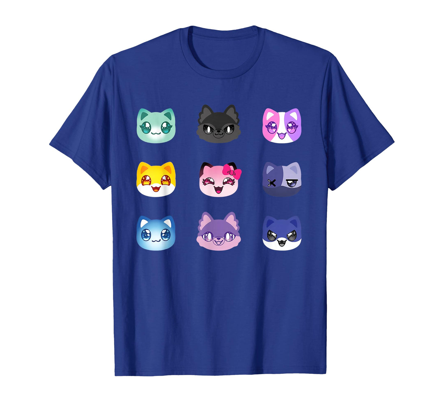 Meemeow Cats Plush Squishy Birthday Decorations T-Shirt
