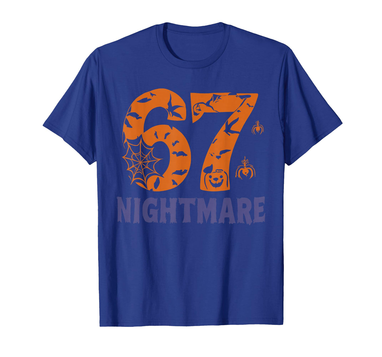 Funny Six Seven 67 Meme Couple Matching Halloween Costume T-Shirt