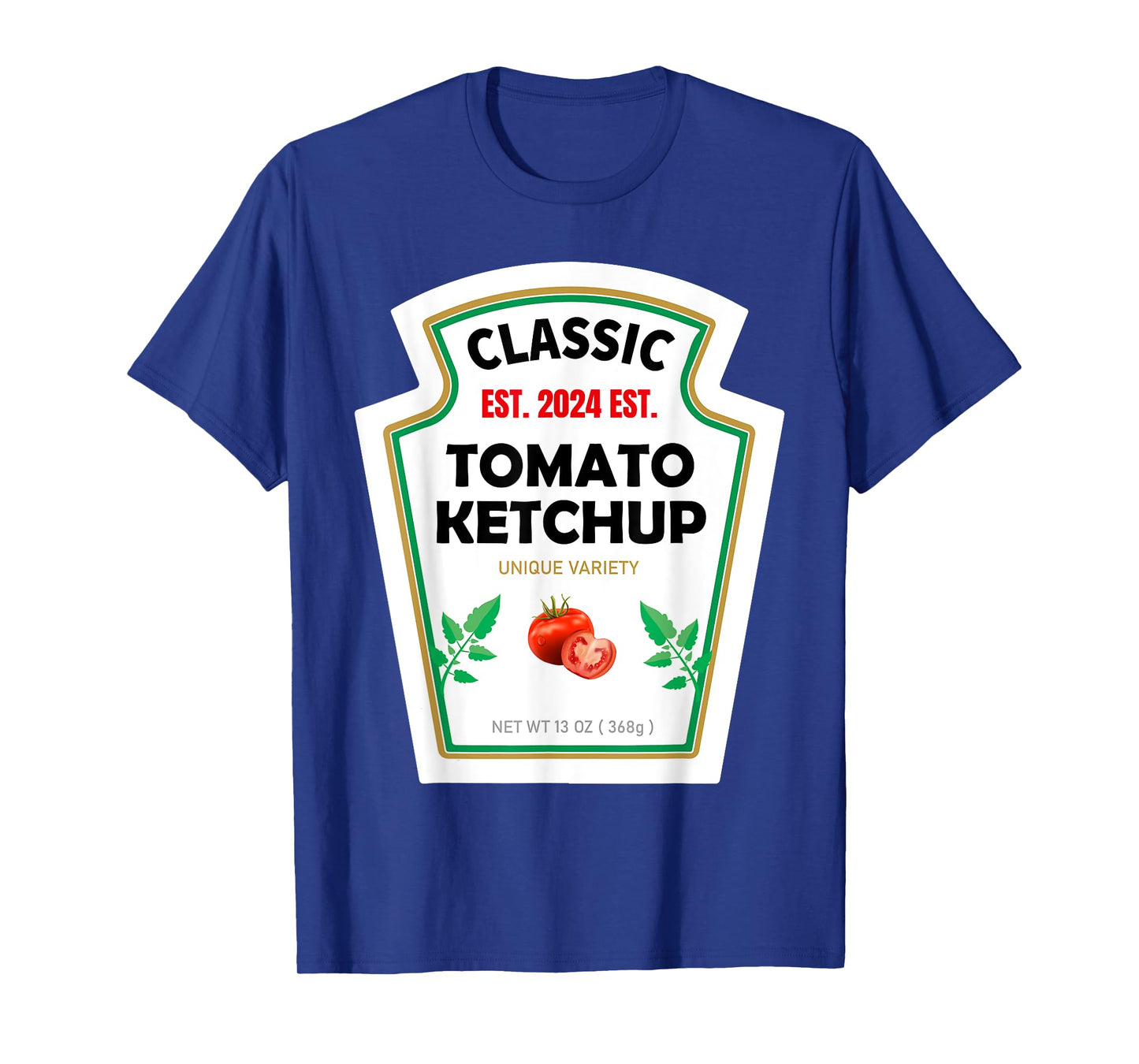 Red Ketchup DIY Costume Matching Couples Groups Halloween T-Shirt
