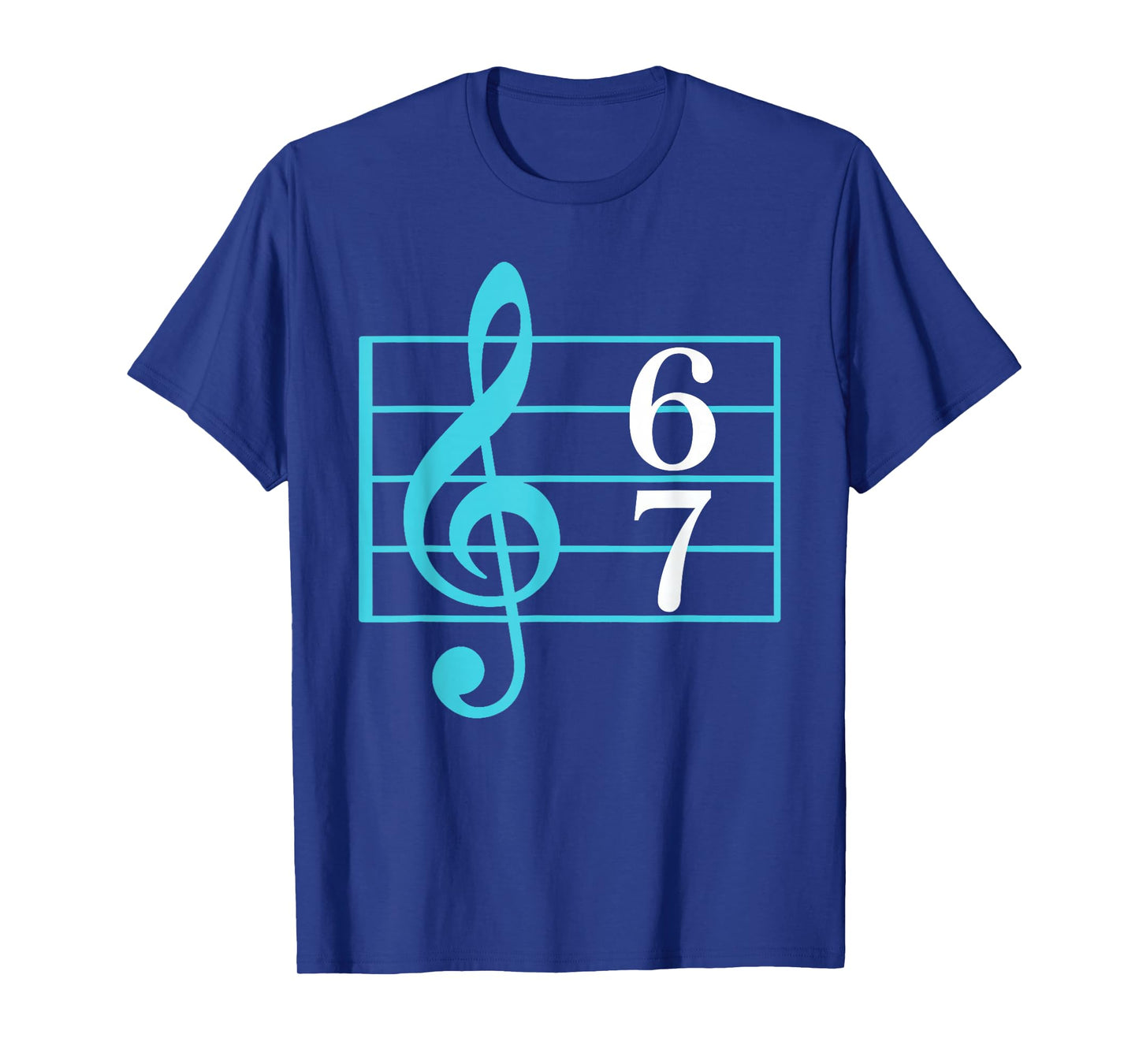 67 Music Meme Slang Six Seven Music Teacher Funny Musician T-Shirt