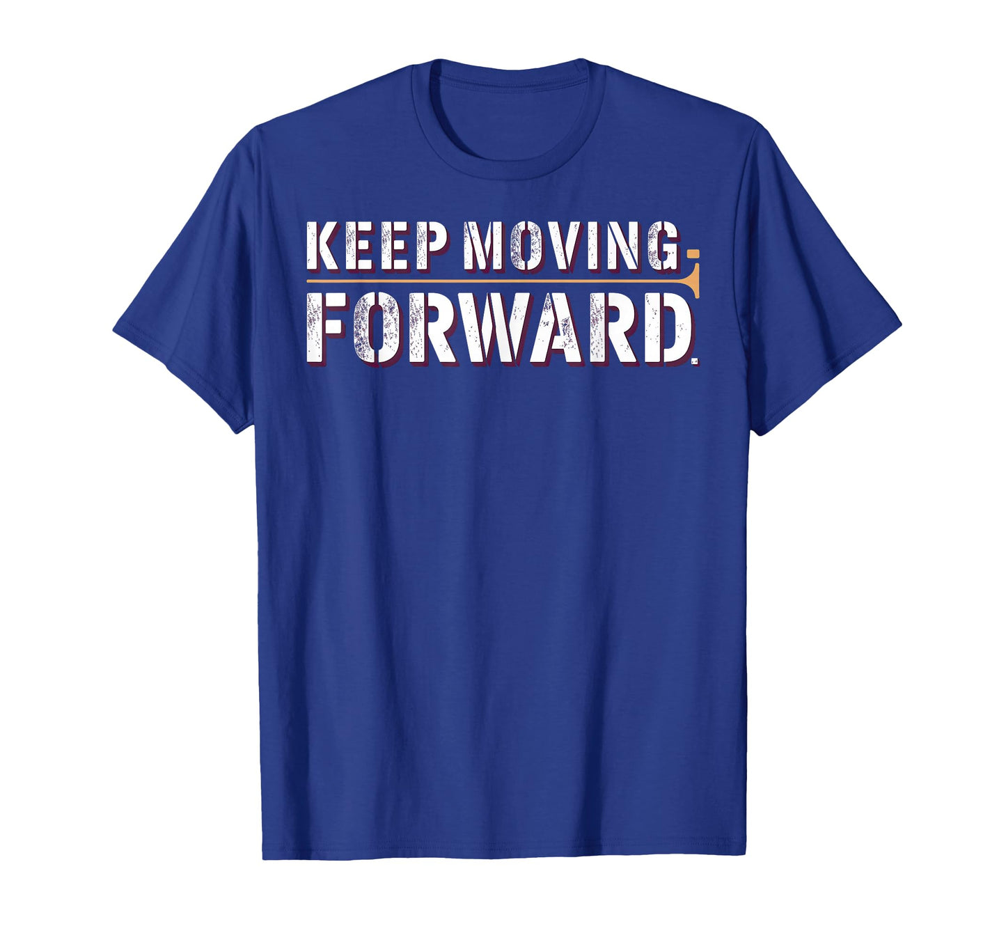 Fitness Gym Keep Moving Forward (2 sided front + back) T-Shirt