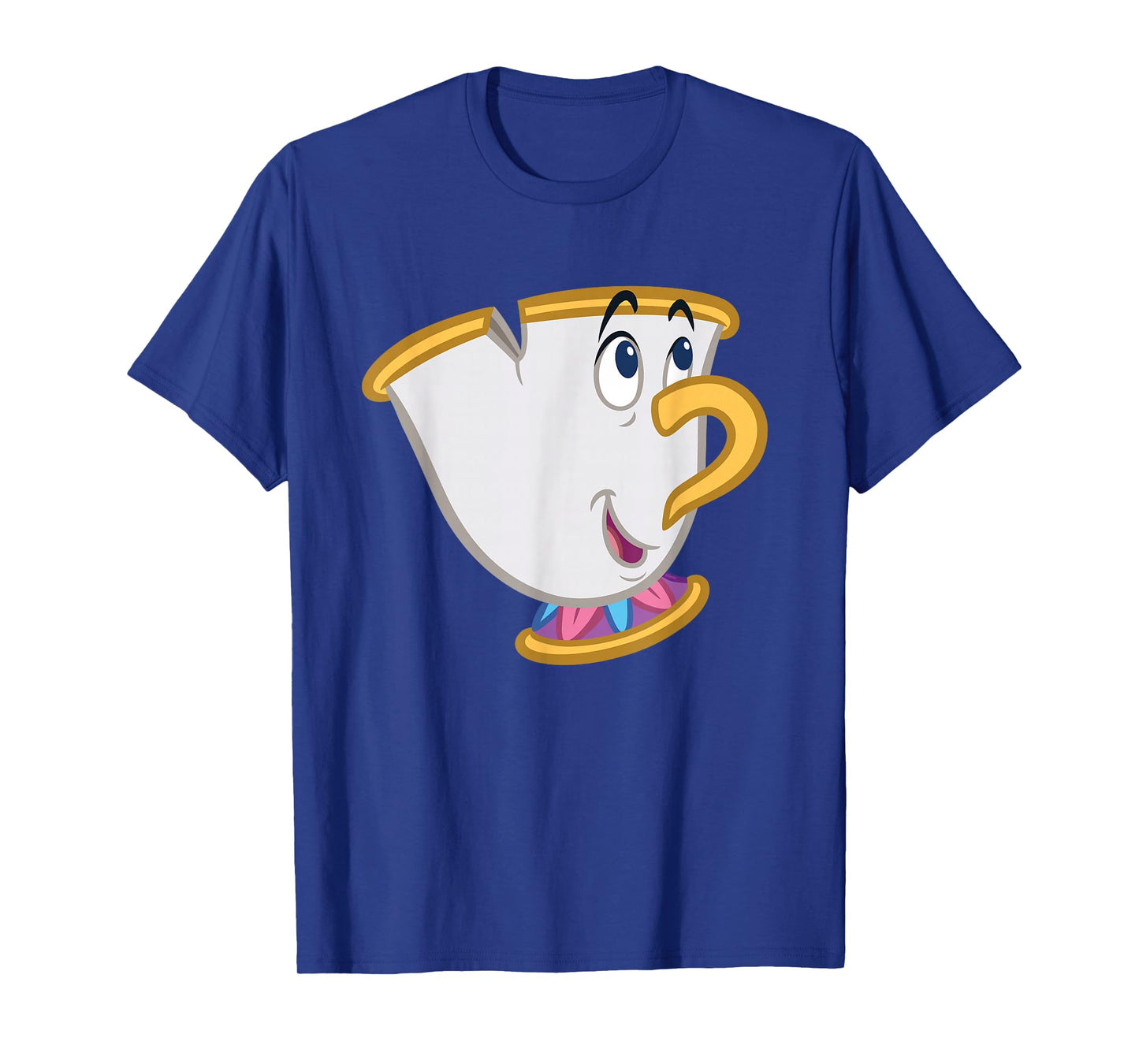 Disney Beauty and the Beast Chip Big Face Costume T-Shirt