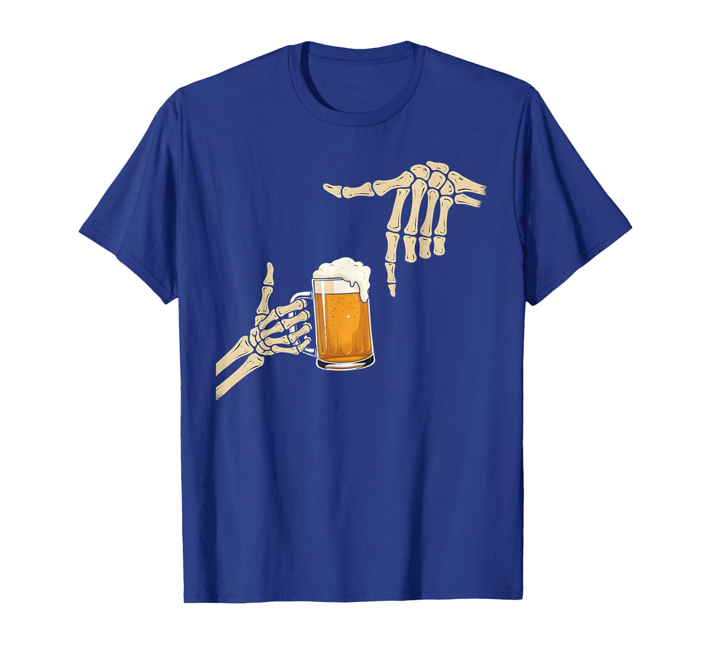 67 Six Seven Meme Novelty Skeleton Beer Halloween T-Shirt