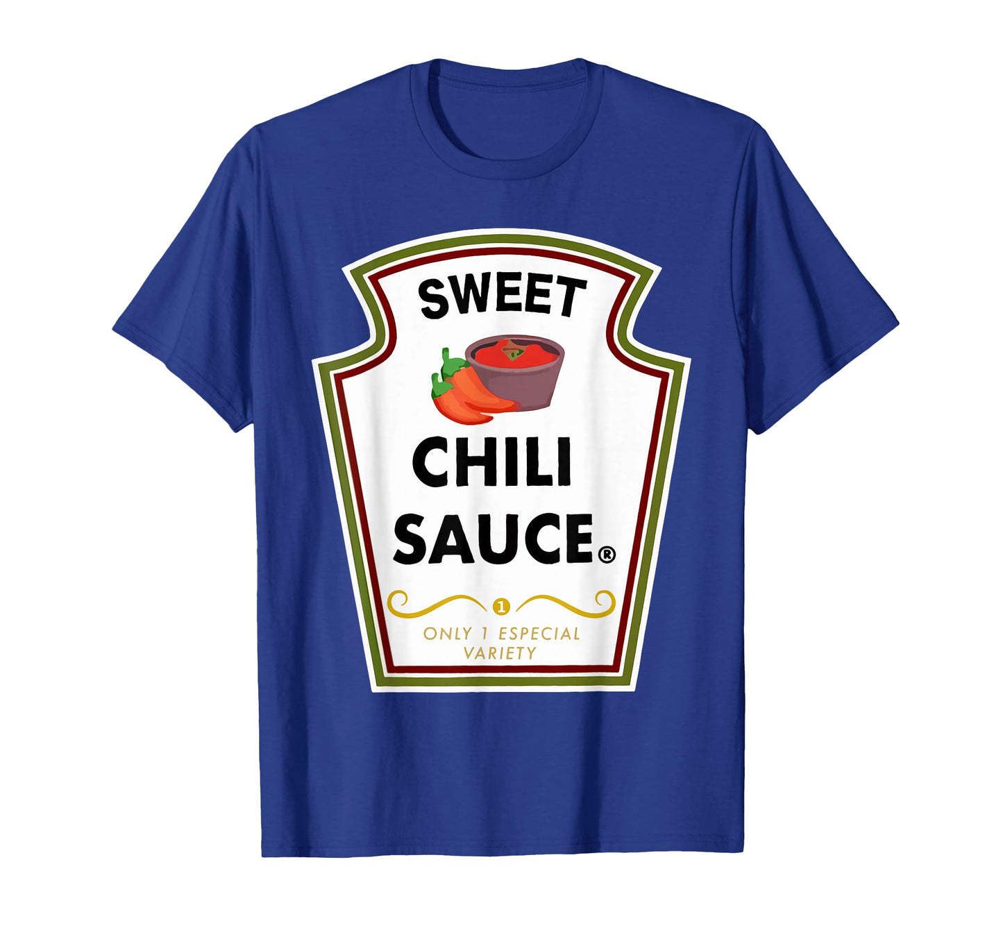 Funny Group Condiments Halloween Costume Sweet Chili Sauce T-Shirt