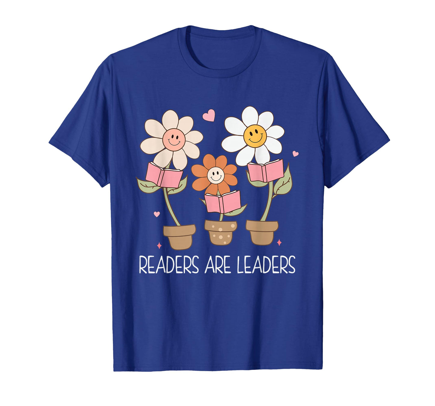 Readers Are Leaders Motivational Reading Book Quote T-Shirt