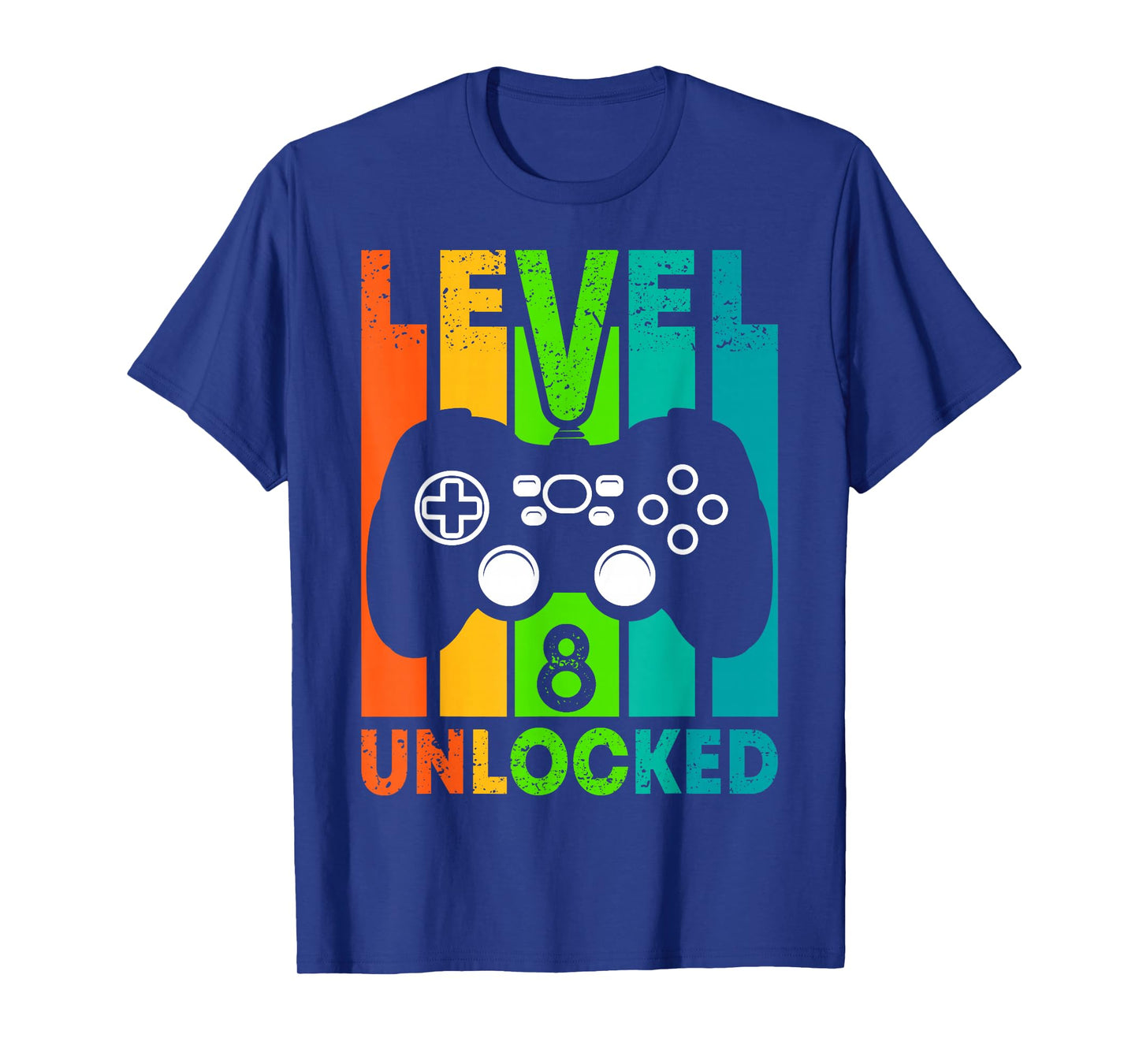 8th Birthday Gamer Boy or Gamer Girl - Level 8 Unlocked T-Shirt