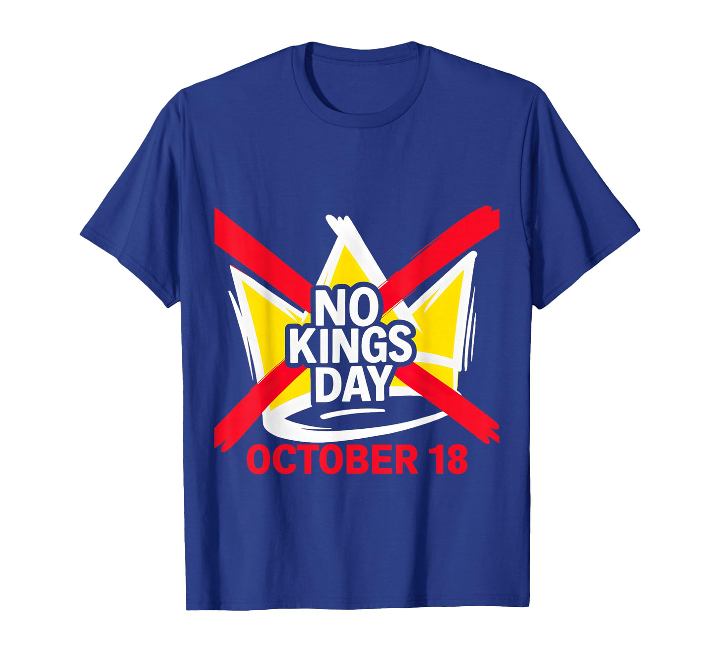 No Kings Day Patriotic No Kings 2025 T-Shirt