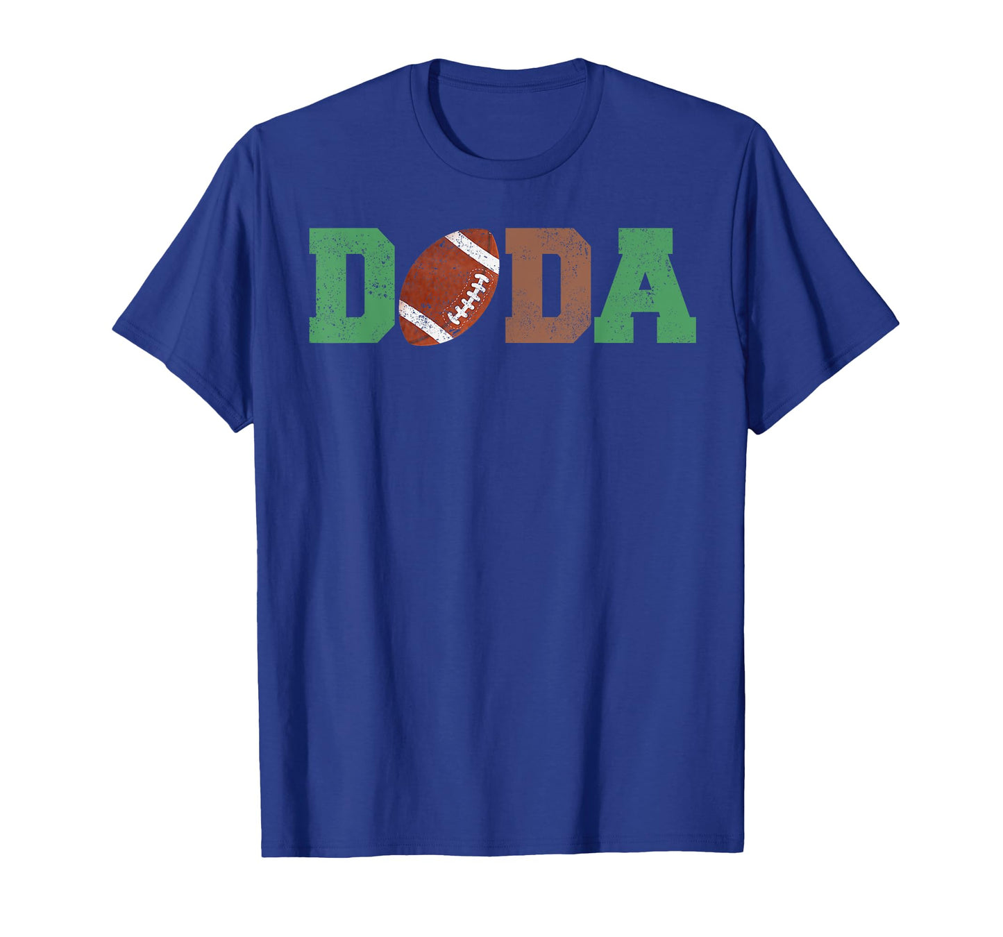 Dada of the 1 Year old Football 1st Year Down Birthday Party T-Shirt