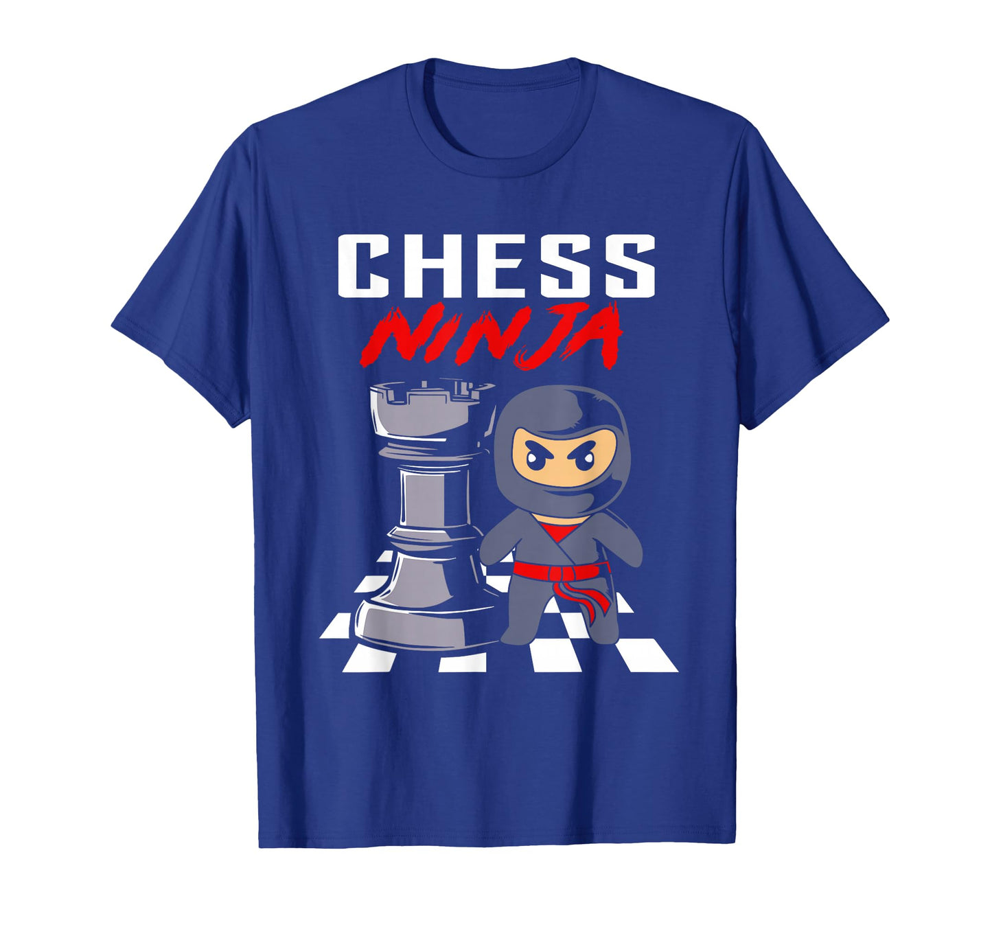 Funny chess ninja T-Shirt for kids and chess player T-Shirt
