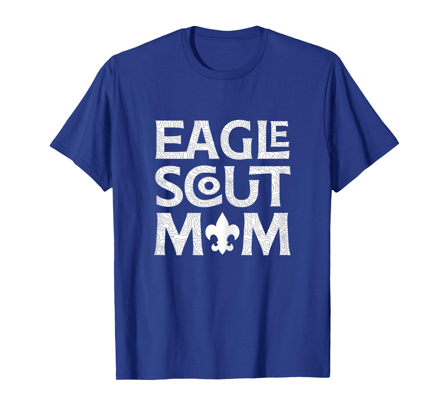 Eagle Scout Mom Fleur-de-lis T-Shirt