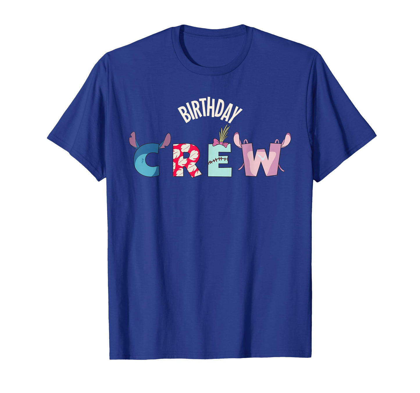 Disney Lilo & Stitch "Birthday Crew" Matching Birthday Party T-Shirt