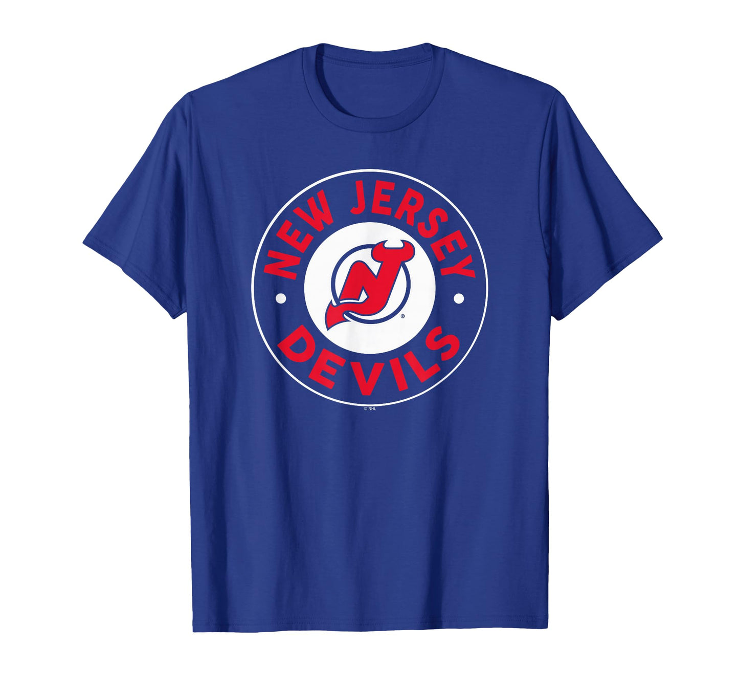 New Jersey Devils Symbol Black Officially Licensed T-Shirt