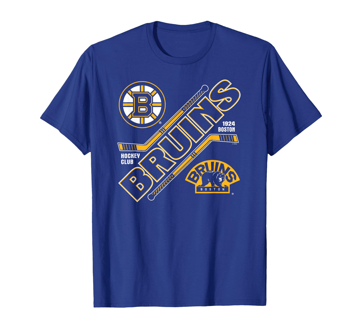 Boston Bruins Force Black Officially Licensed T-Shirt