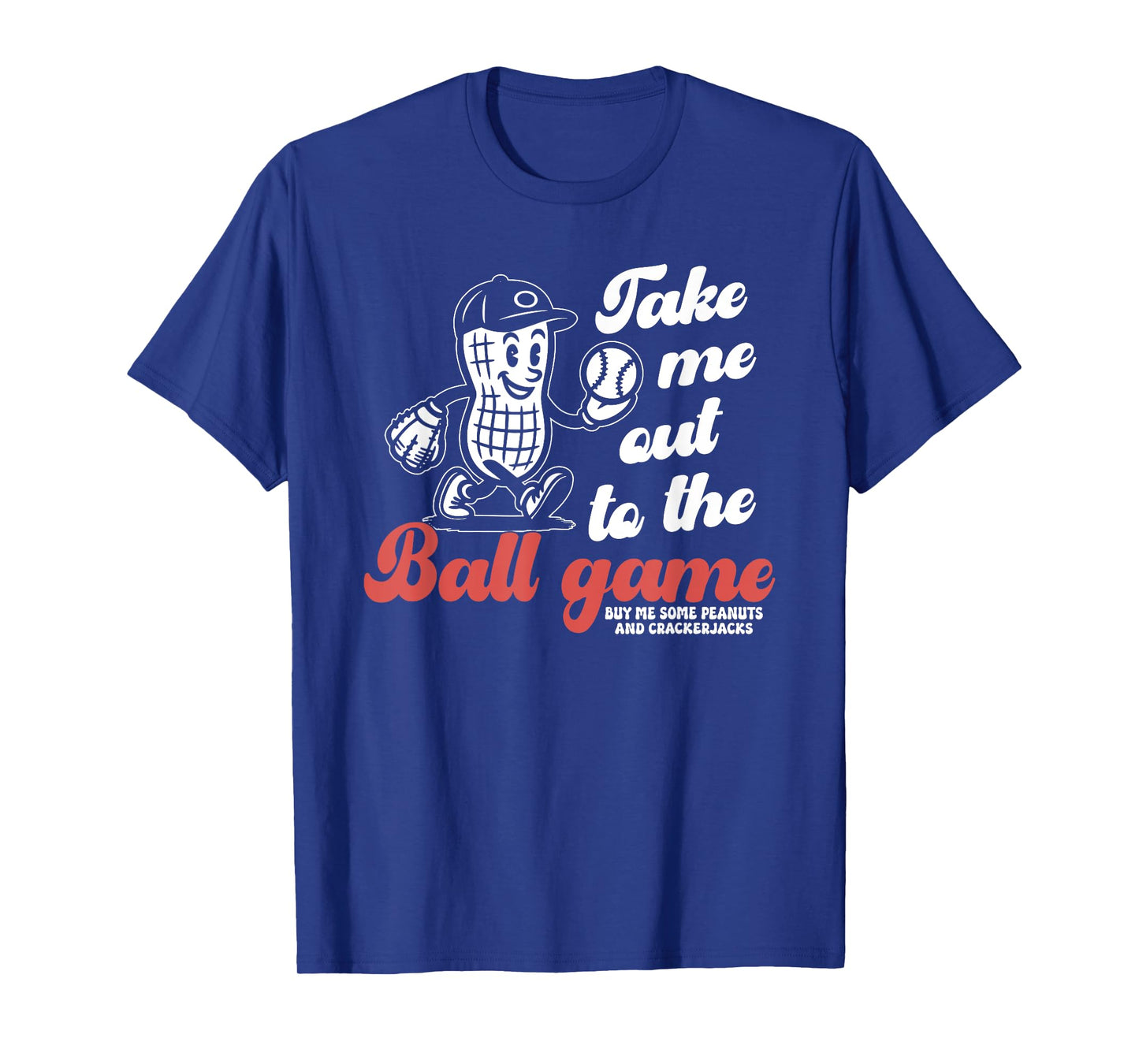 Take Me Out To The Ball Game, Retro Baseball T-Shirt