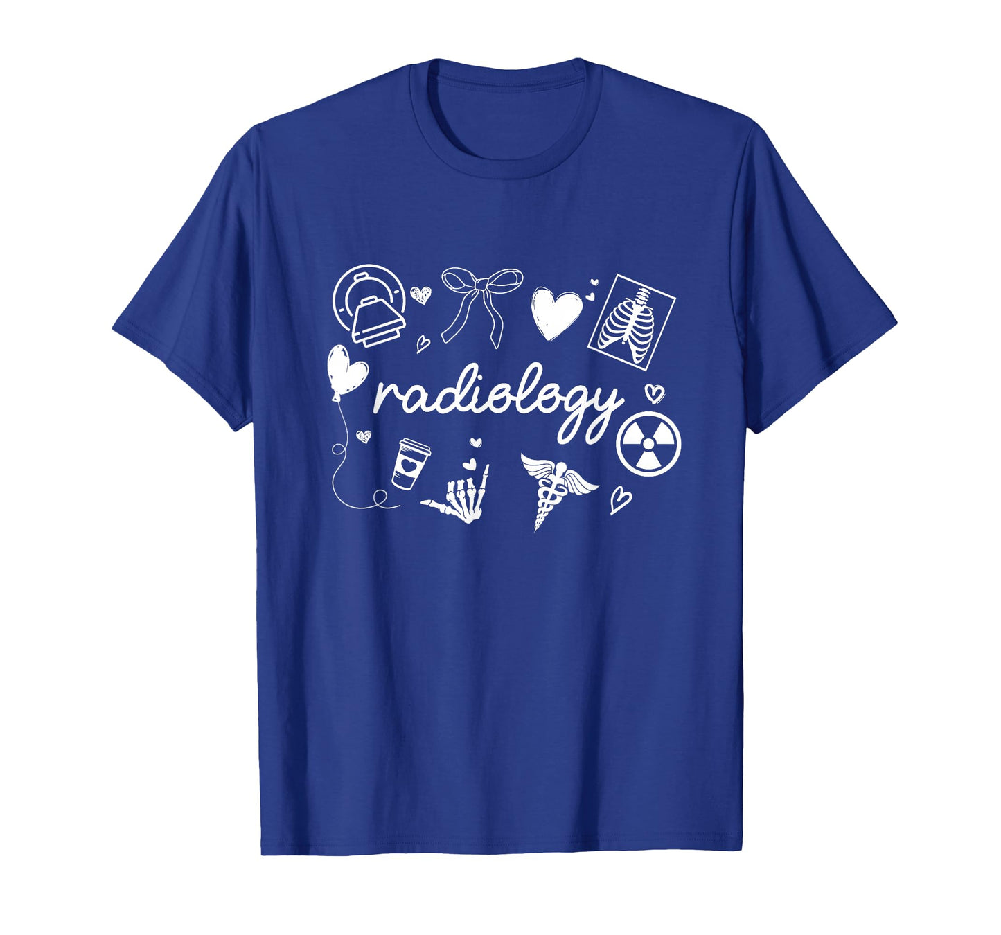 Radiology Coquette Bow X-ray Radiologic Technologist T-Shirt