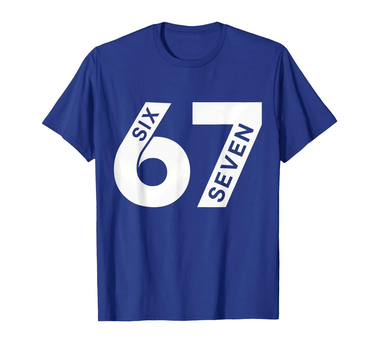 Cool Six Seven Number Gen Alpha Slang 6 7 Trending Meme T-Shirt