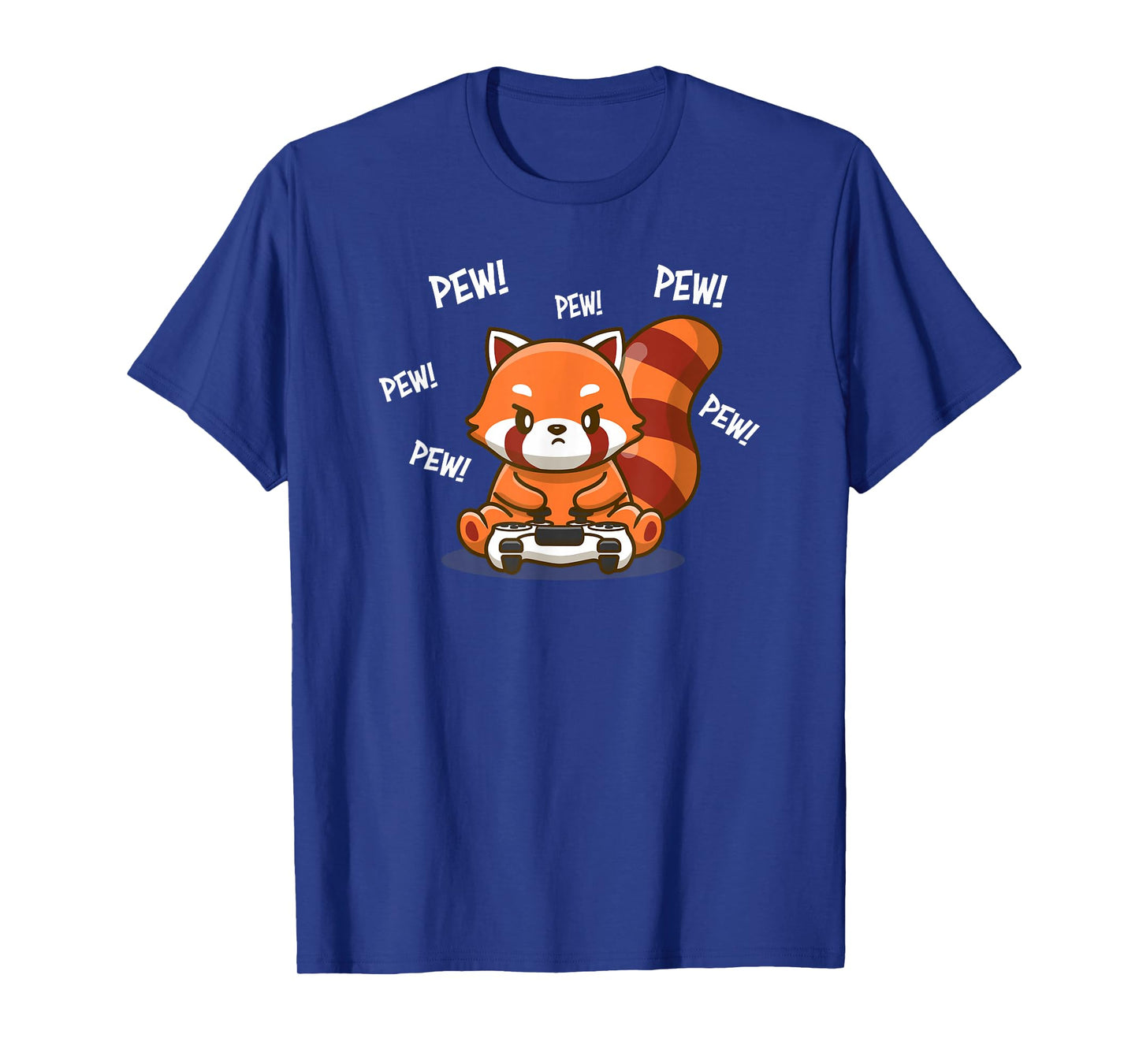 Cute Kawaii Video Gamer Red Panda Lover T-Shirt