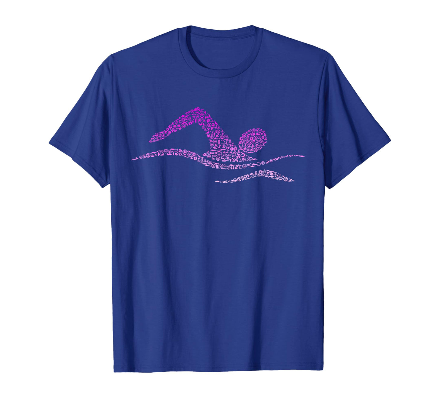 Silhouette Icon Swimmer Shirt | Girls Swimming T-Shirt