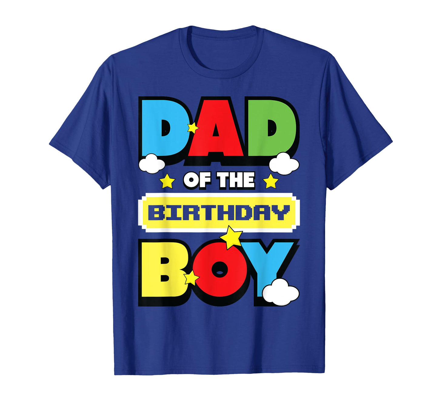 Dad And Mom Birthday Boy Party Decor Family Matching T-Shirt