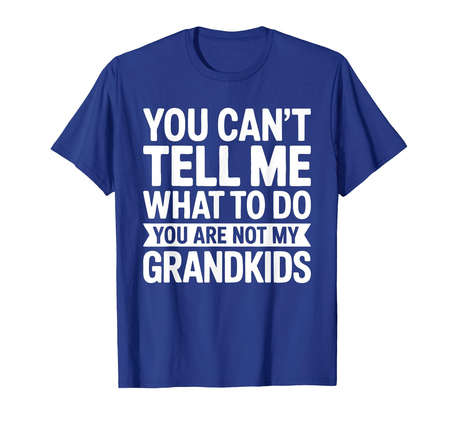 You Can't Tell Me What To Do You Are Not My GrandKids Shirt T-Shirt