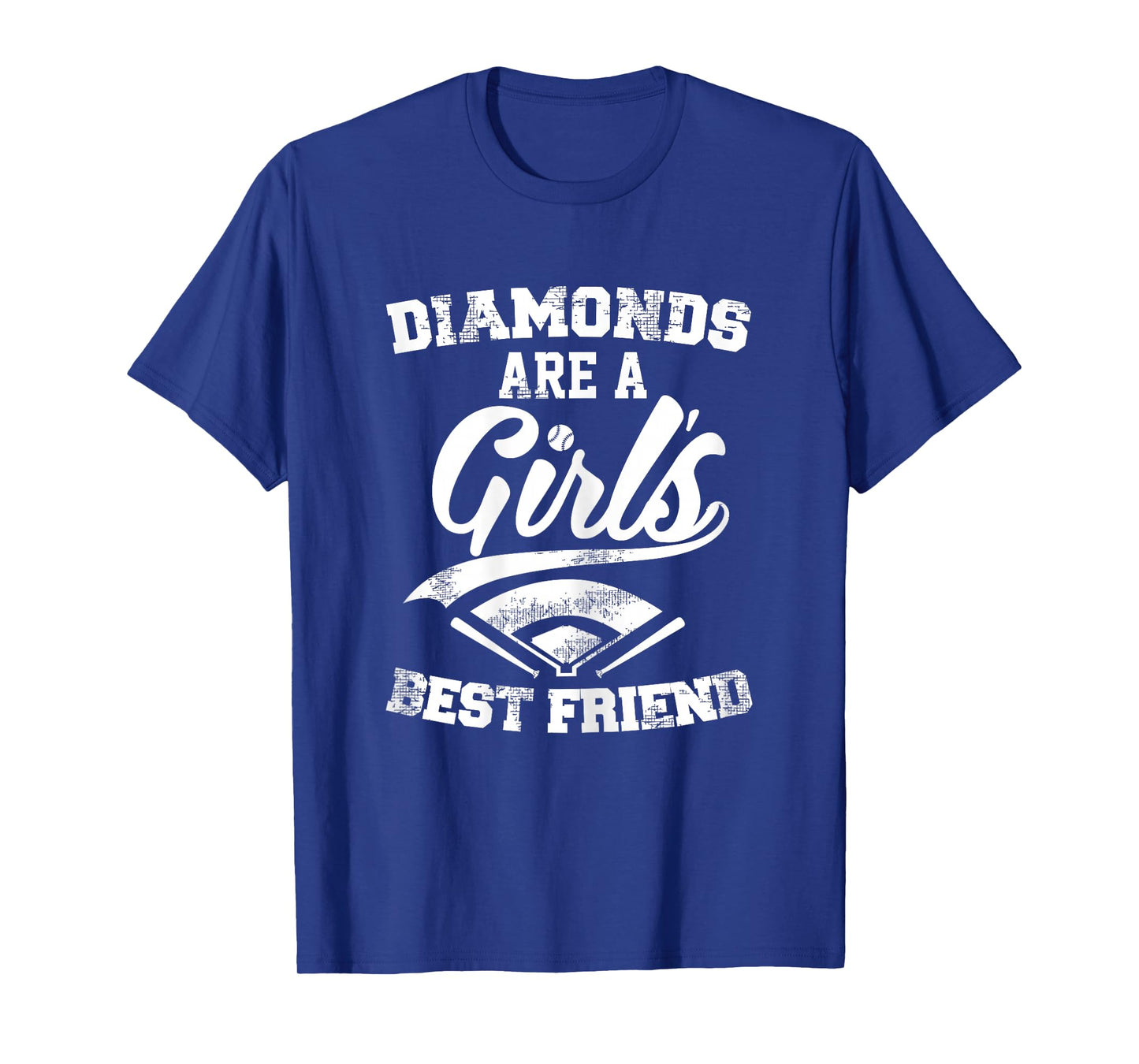 Diamonds are a Girl's Best Friend T-Shirt | Baseball Shirt T-Shirt