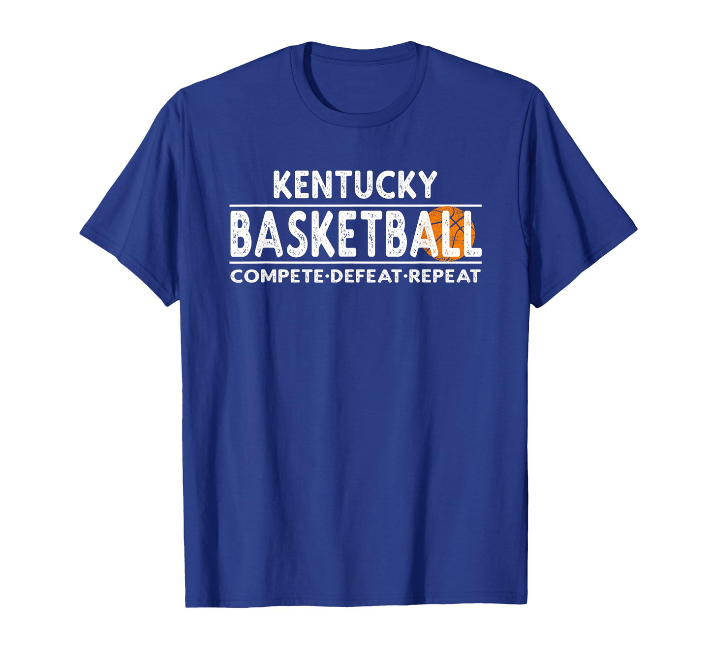 Kentucky Basketball - Compete Defeat Repeat T-Shirt