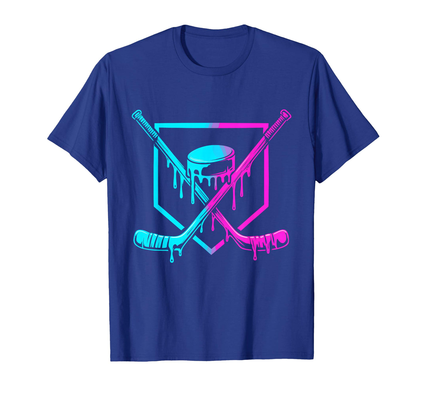 Hockey Drip for Boys Ice Cream Drip Youth Boys Hockey Kids T-Shirt