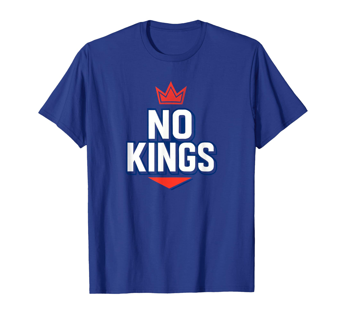 Minimalist Design Freedom Statement. No Kings in USA T-Shirt