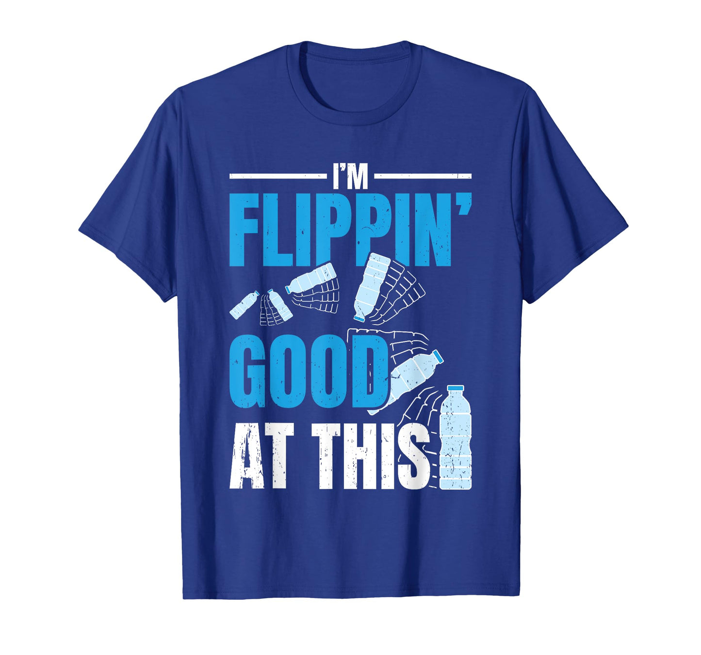 Water Bottle Flipping Kids T-Shirt